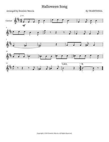 Halloween Song