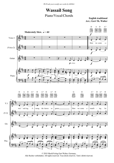 Wassail Song