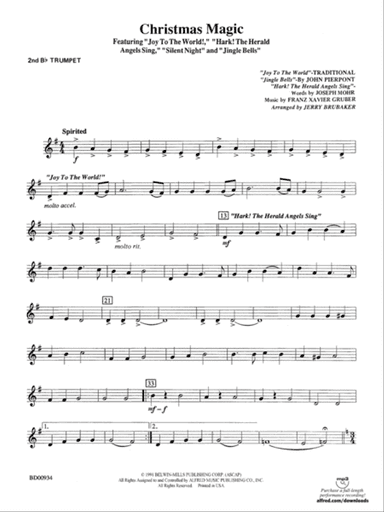 Christmas Magic: 2nd B-flat Trumpet