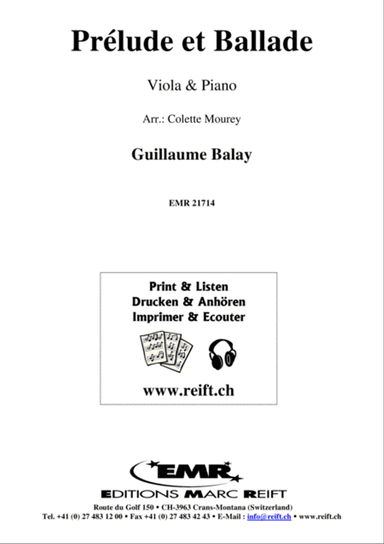 Prelude et Ballade