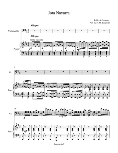 Jota Navarra Op. 22 #2