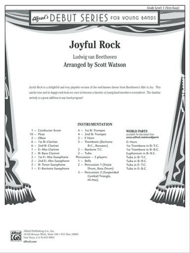 Joyful Rock: Score