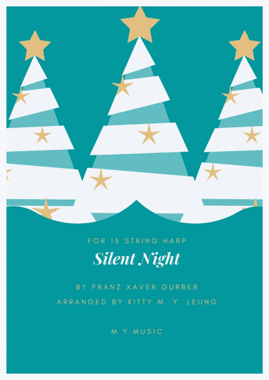 Silent Night - 15 String Harp