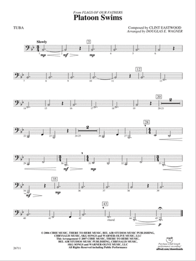 Platoon Swims: Tuba