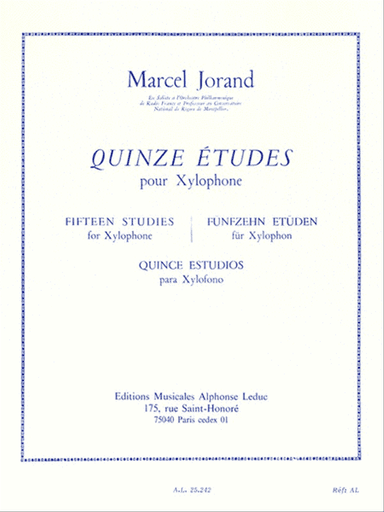 Fifteen Studies For Xylophone