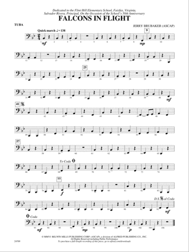 Falcons in Flight: Tuba
