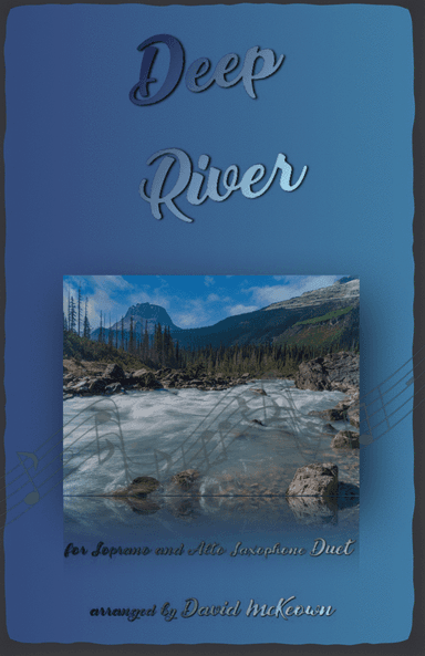 Deep River, Gospel Song for Soprano and Alto Saxophone Duet