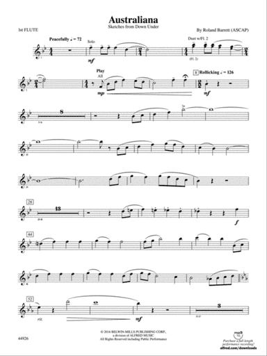 Australiana: Flute
