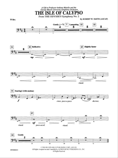 The Isle of Calypso (from The Odyssey (Symphony No. 2)): Tuba