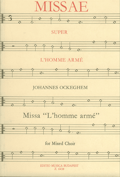 Missa L'homme arme fĂĽr gem. Chor