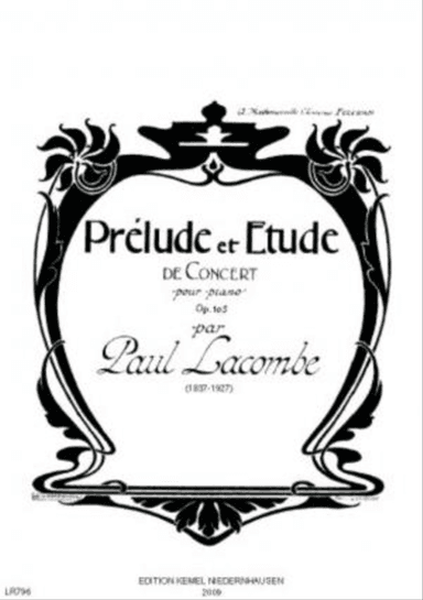 Prelude et etude de concert