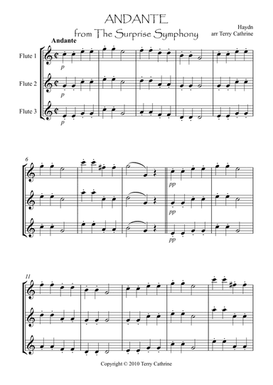 Andante from the Surprise Symphony