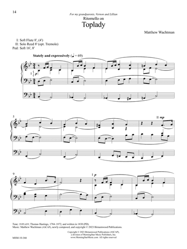 Ritornello on Toplady