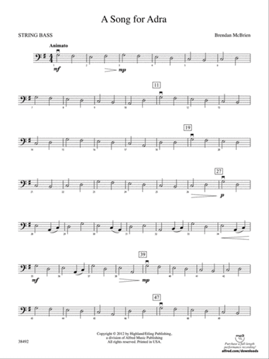 A Song for Adra: String Bass