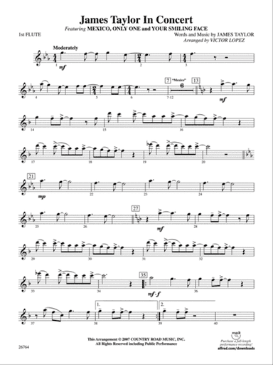 James Taylor in Concert: Flute
