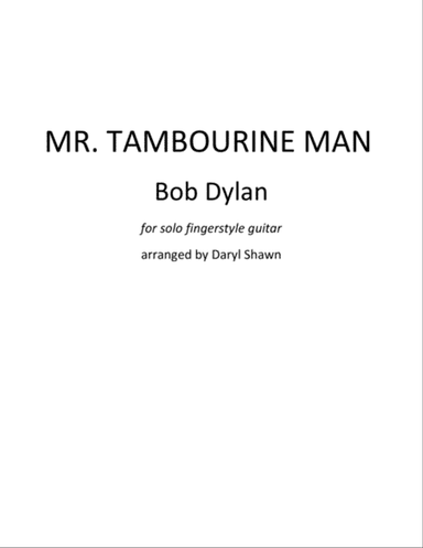 Mr. Tambourine Man