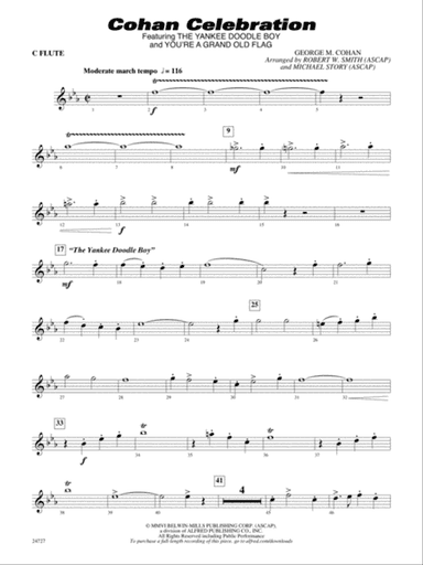 Cohan Celebration: Flute
