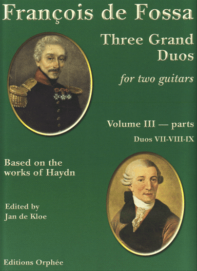 Three Grand Duos for two guitars
