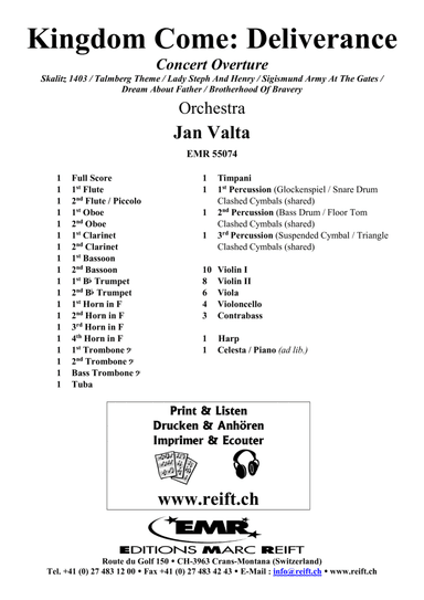 Kingdom Come: Deliverance (Score Only)