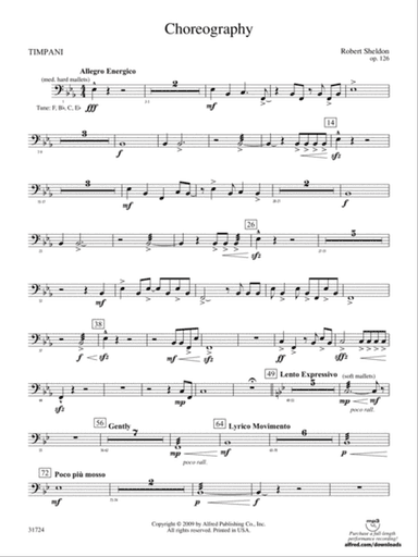 Choreography: Timpani