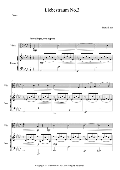 Liebestraum, S.541 No.3