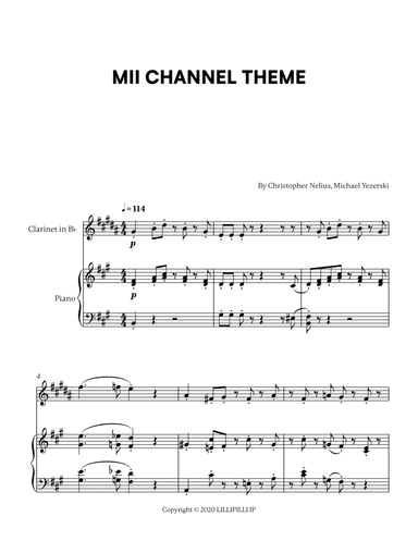 Mii Channel Theme