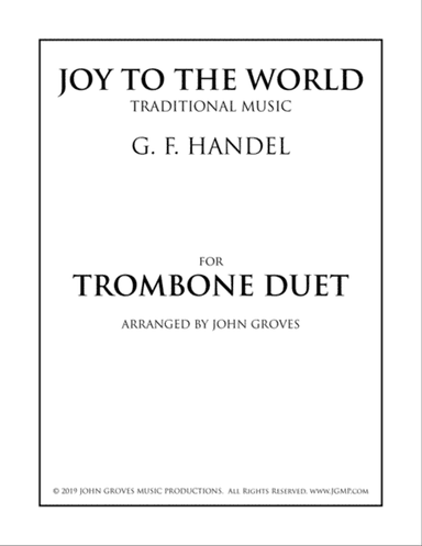 Joy To The World - Trombone Duet