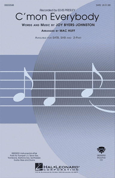 C'mon Everybody - ShowTrax CD