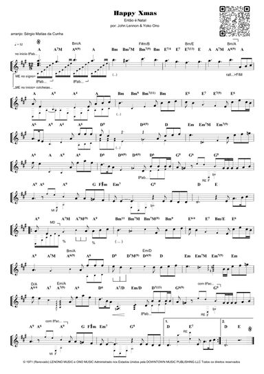 Happy Xmas (war Is Over)