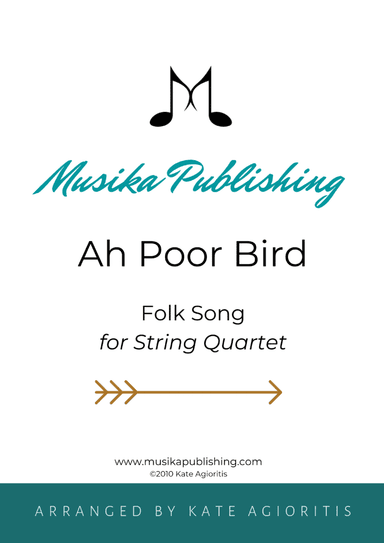 Ah Poor Bird - String Quartet