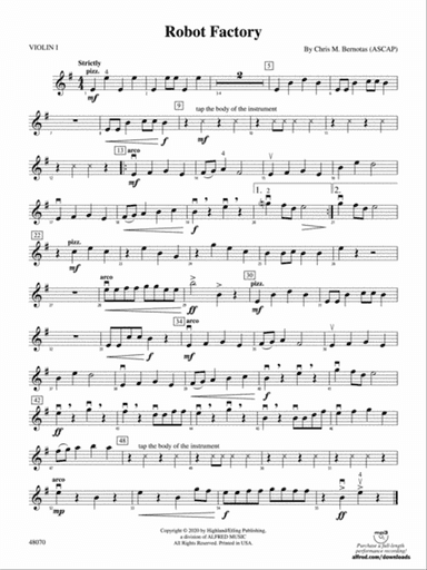 Robot Factory: 1st Violin