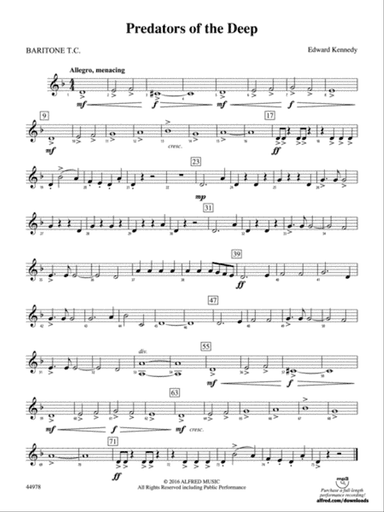 Predators of the Deep: Baritone T.C.