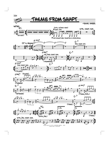 Theme From Shaft