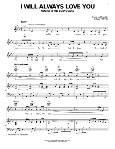 I Will Always Love You