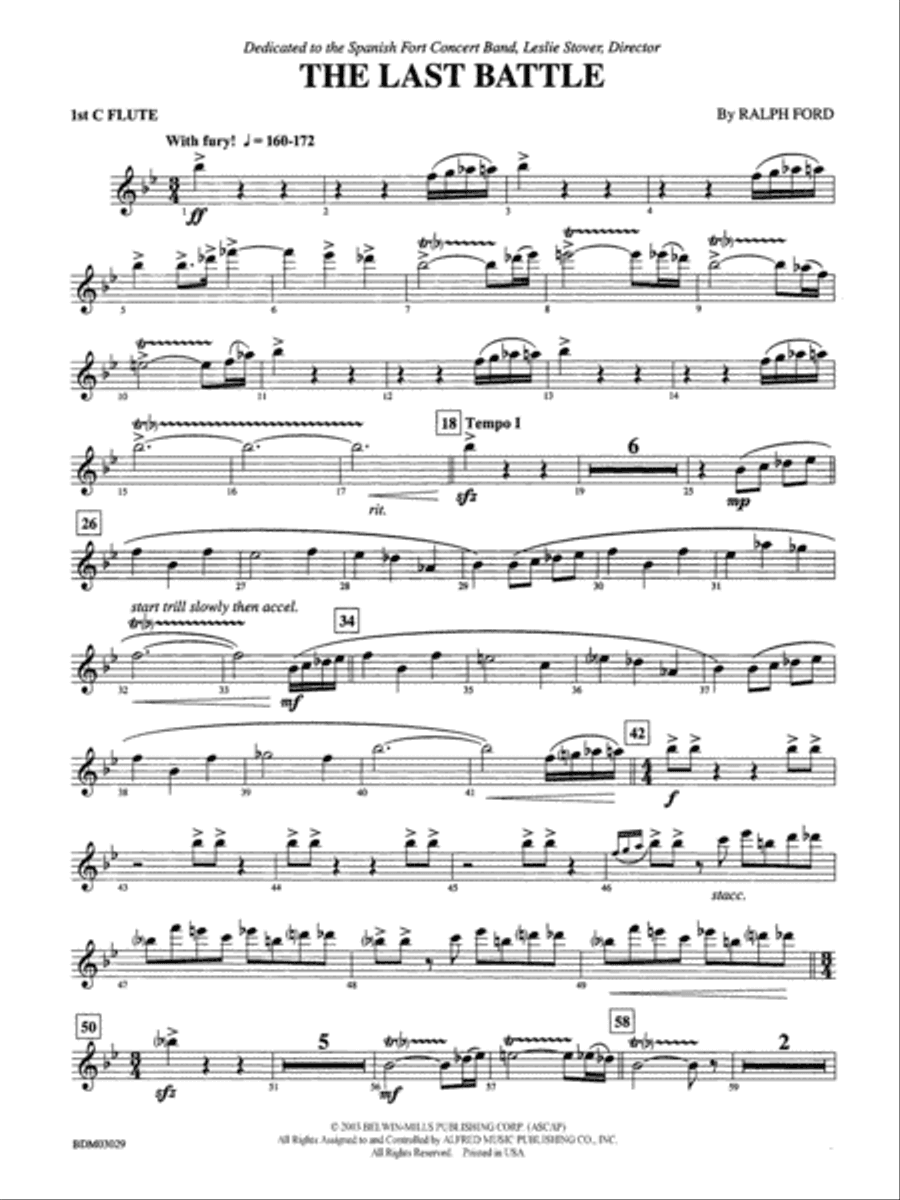 The Last Battle: Flute