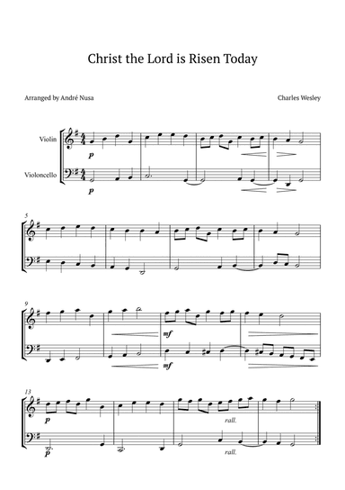 Christ the Lord is Risen Today