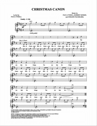 Christmas Canon