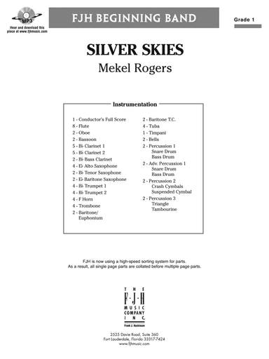 Silver Skies: Score