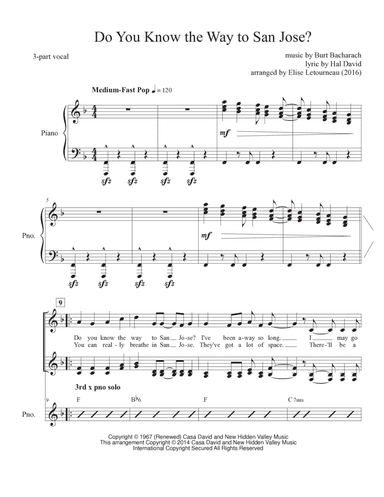 Do You Know The Way To San Jose