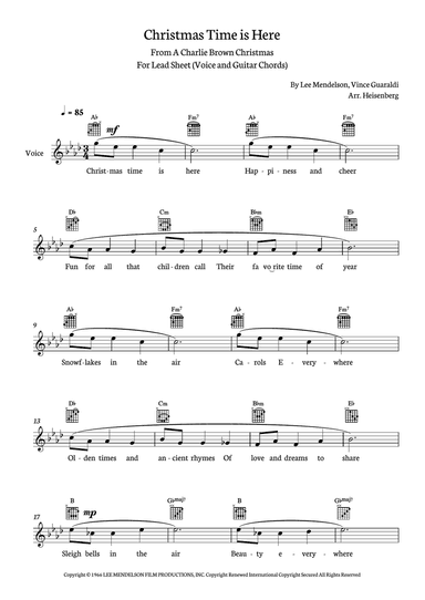 Christmas Time Is Here