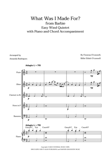 What Was I Made For?