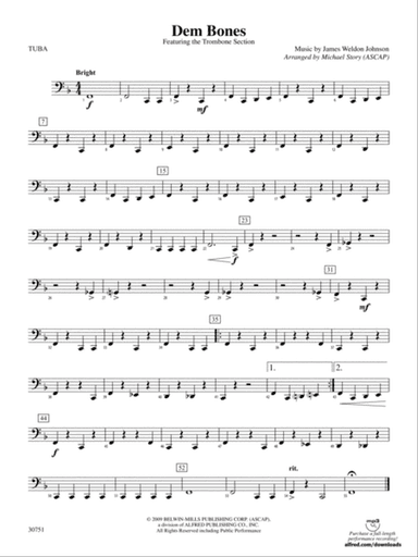 Dem Bones: Tuba