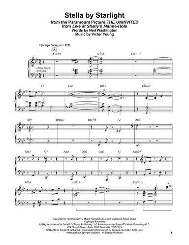 Stella By Starlight (from The Uninvited)