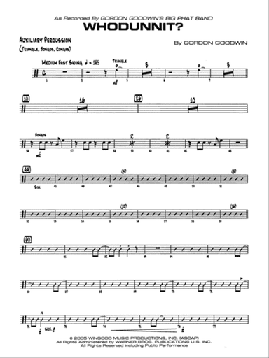 Whodunnit?: 1st Percussion