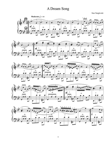 A Dream Song (Solo Accordion)