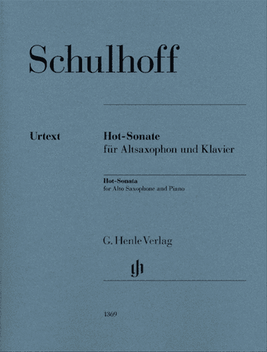 Schulhoff - Hot Sonata For Alto Sax/Piano