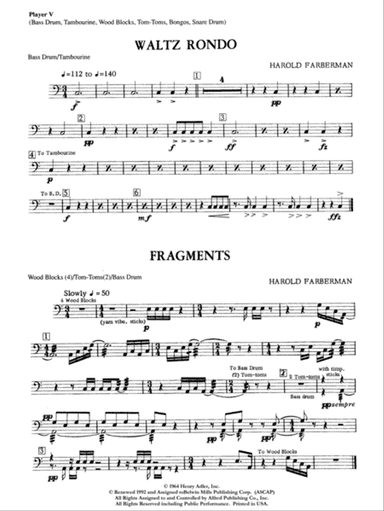 Percussion Ensemble Collection, Level II: 5th Percussion