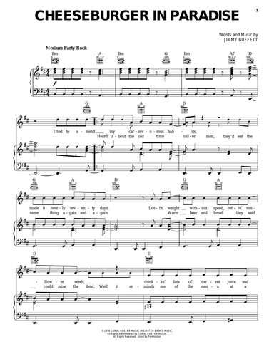 Cheeseburger In Paradise