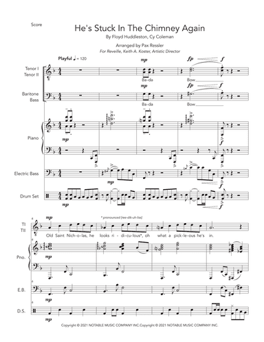 He's Stuck In The Chimney Again