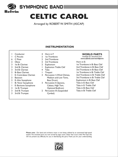 Celtic Carol: Score